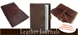 personalized leather journals