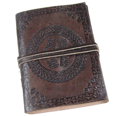 Small leather journal