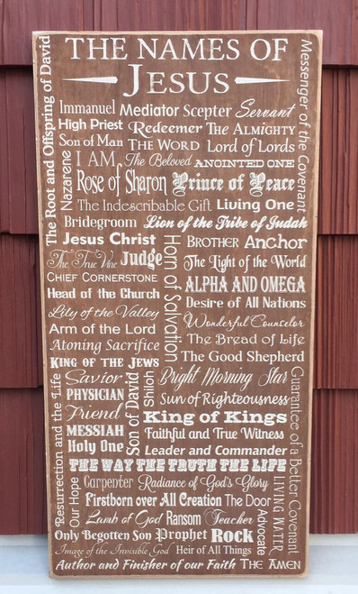 The Names of Jesus Sign
