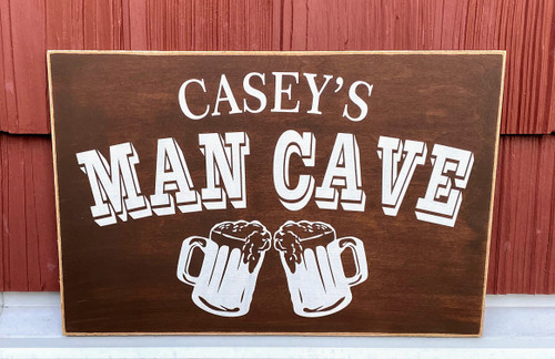 man cave signs personalized