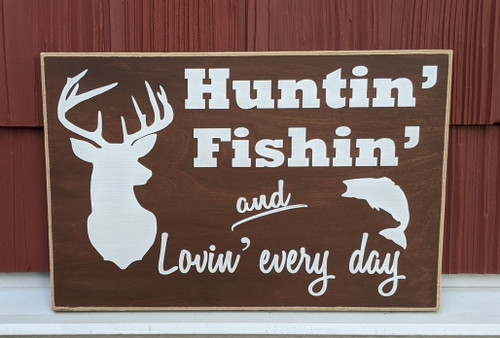 huntin fishin & lovin every day Poster for Sale by Asisad