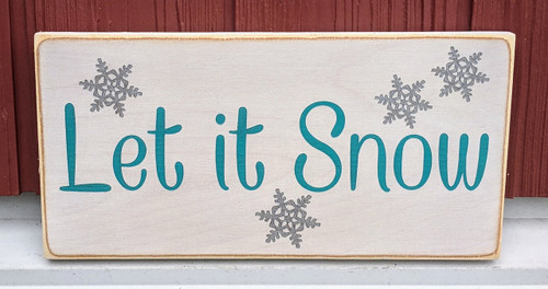 Let it Snow sign