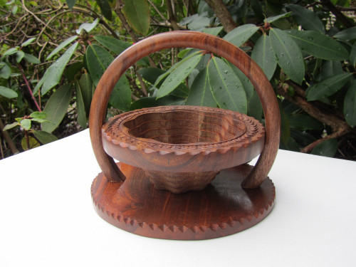 Collapsible Wooden Basket 8 inch One Compartment Collapsible Wooden Basket 8 inch One Compartment