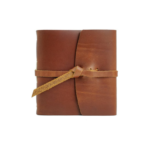 Rustico Leather Photo Album - 4" x 4"