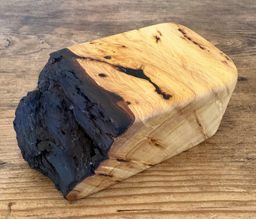 Boogie Beach Box - Yellow Cedar with Burl