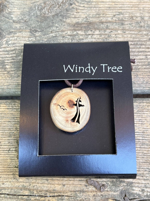 Two Are One Evergreens with Birds by Windy Tree Artisan