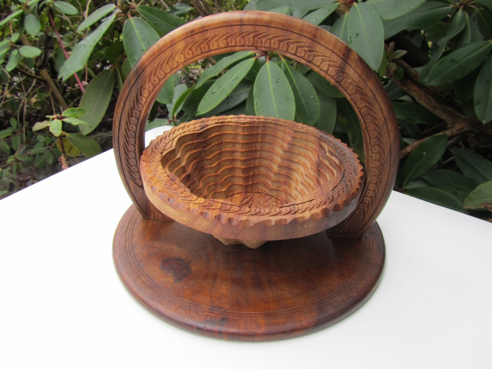 Collapsible Wooden Basket 10 inch One Compartment Collapsible Wooden Basket 10 inch One Compartment