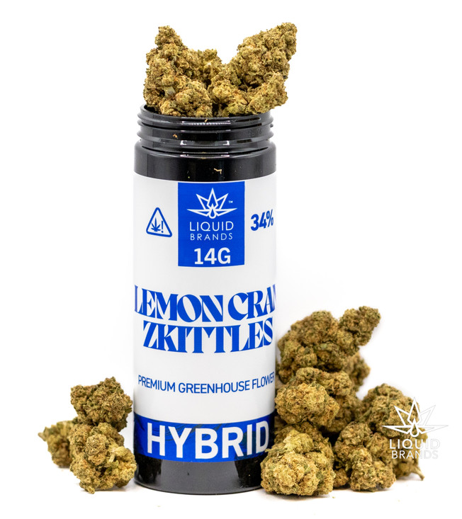 GREENHOUSE - LEMON CRAN ZKITTLES HYBRID FLOWER (34%) - 14G