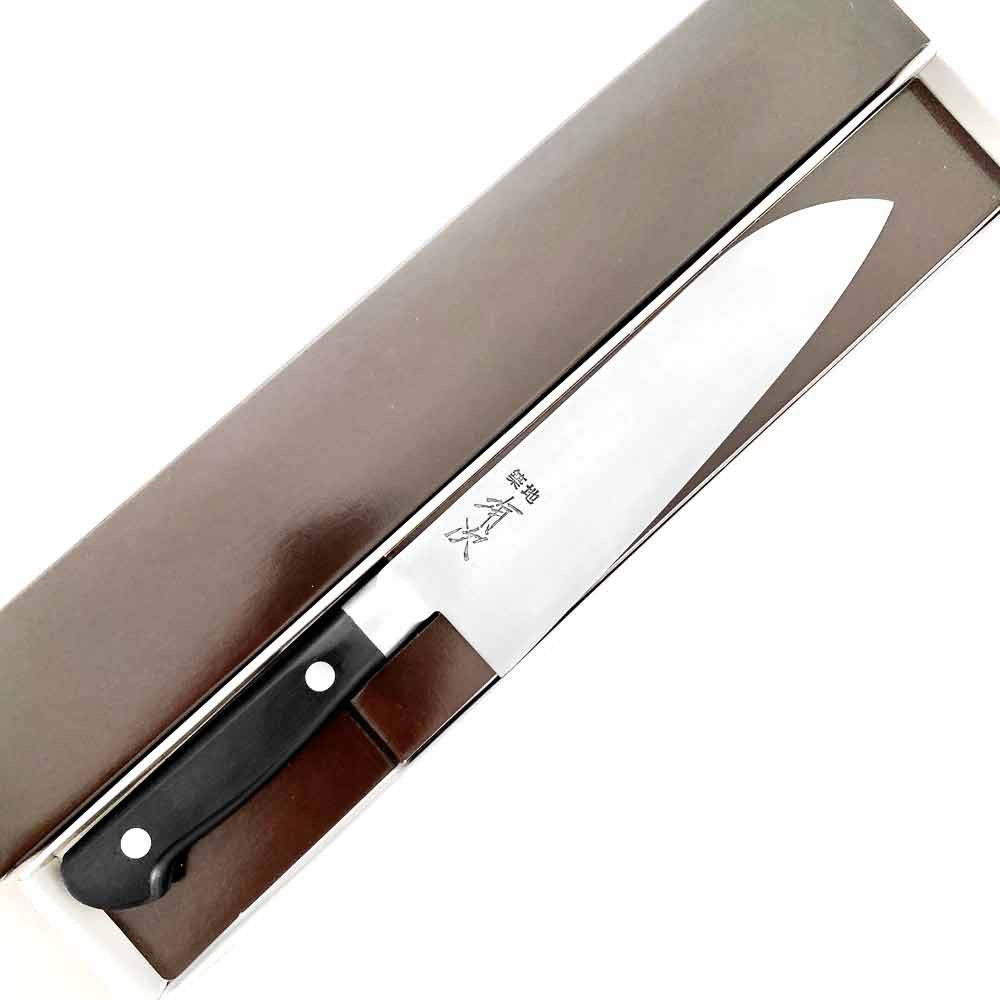 ARITSUGU SANTOKU KNIFE 180MM CARBON STEEL Saito Knives Quality Japanese Knives and Knife