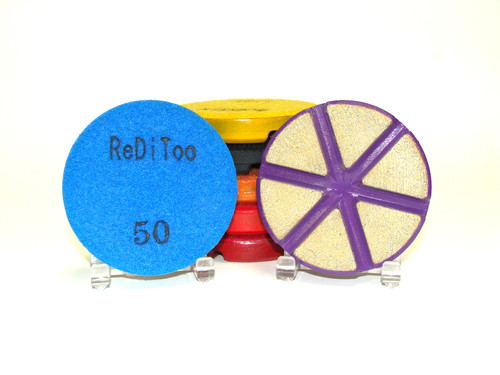 3" Tri - Crystalline Pads