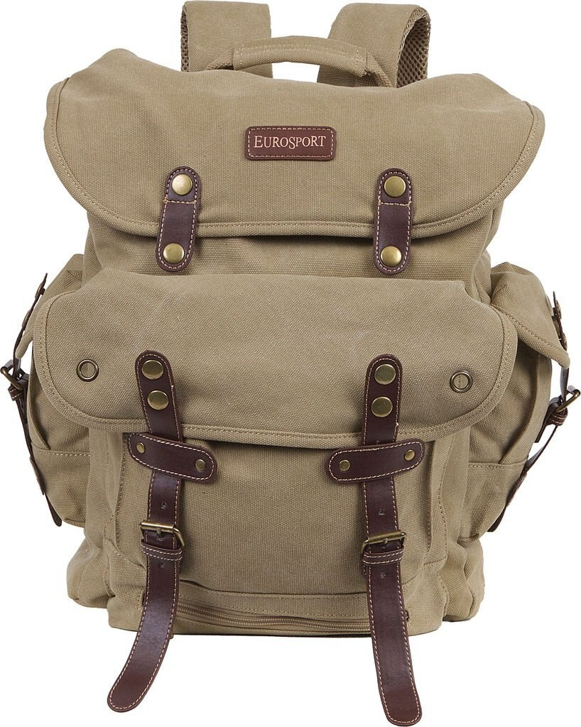 Eurosport Backpack Vintage Style WWII World War II Heavy Duty