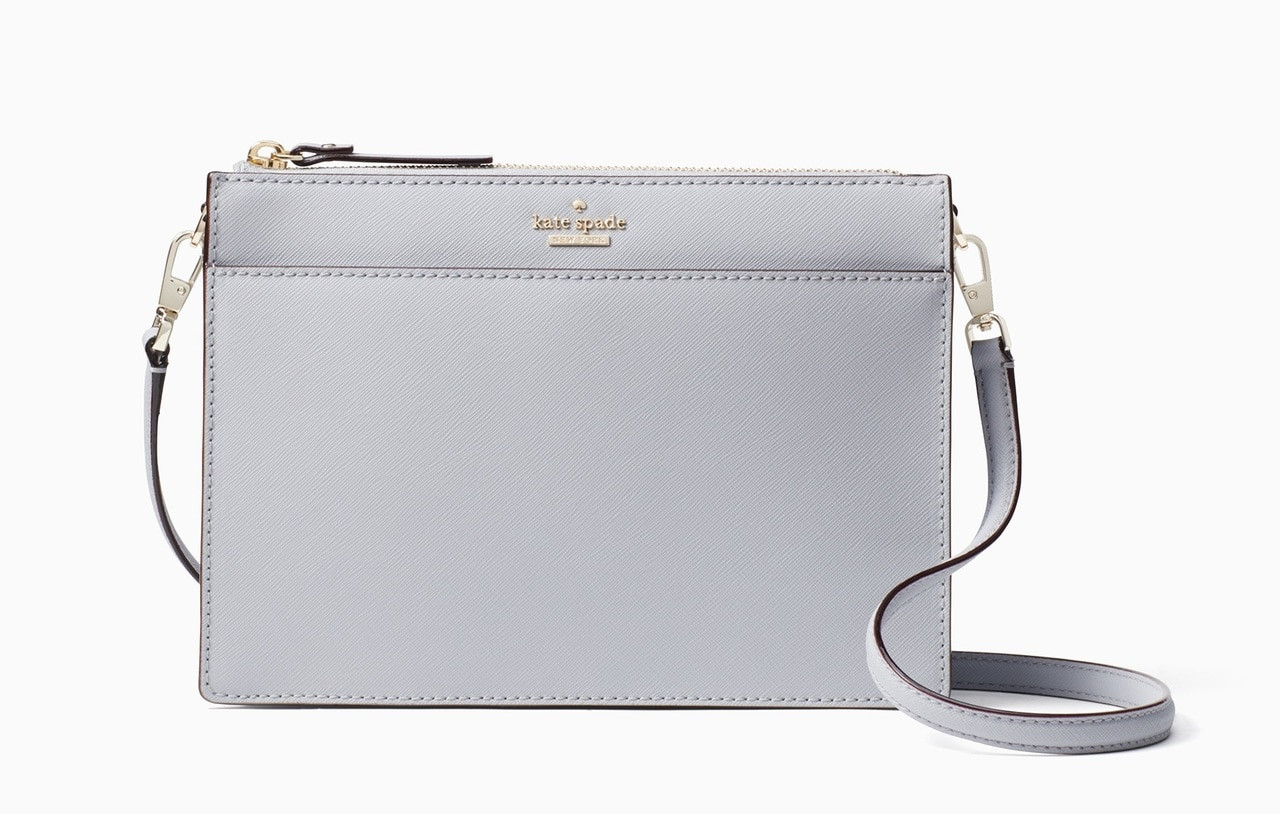 Kate Spade Cameron Street - Hilli Leather Crossbody Bag - Purple In Morning  Dawn