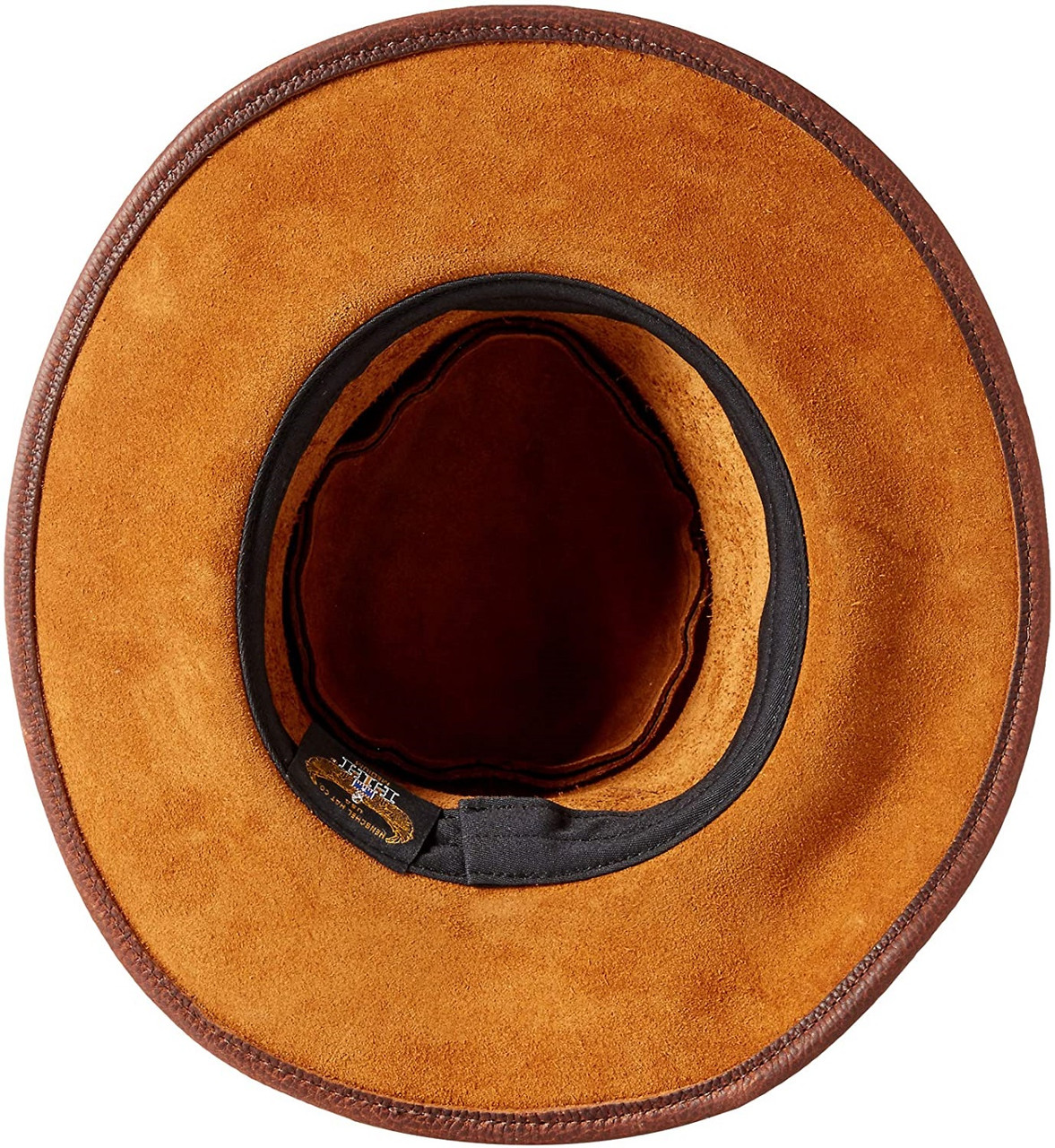 Henschel Leather Walker Hat Made in USA (sometimes with imported material)  Coyote Peterson Raging Bull Cowhide 1101