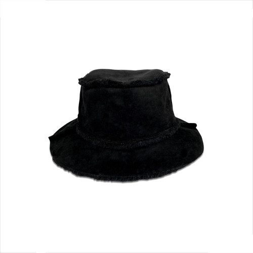 Hat Attack Reversible Faux Shearling Bucket Hat