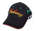 Tabasco Flame Cap with Minibottle Holder & 3 Miniature Bottles, Embroidered, Black, 100% Cotton