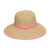 Karen Keith Sunhat Sun Hat Braided Toyo Straw, Designed for Reading, Ponytail, Messy Bun, Long Hair BT9-CB LTC Hats