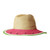 San Diego Hat Company UBF1102 Colorful Fruit Fedora, Sunhat Playful and Flirty Watermelon, Lemon, Orange