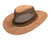 Henschel Wrangler 0208 Suede Breezer Hat, Mesh Crown, Packable, Made in USA (sometimes with imported material)