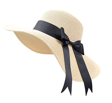 LTC Pre-tied Ribbon Bow Hat Band for Women's Hats - Miami