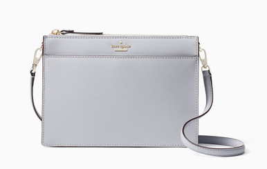 Kate Spade Stony Blue Cameron Street Hilli Top Zip Crossbody Bag with Dust  Bag