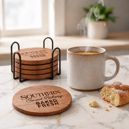Metal Coaster Holder