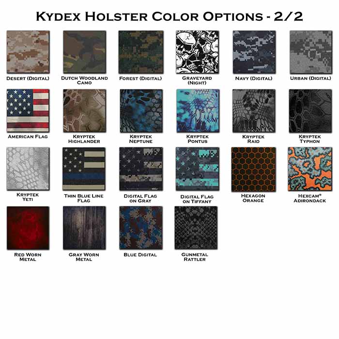 Vedder Holsters LightTuck IWB Kydex Gun Holster Compatible With H&K...