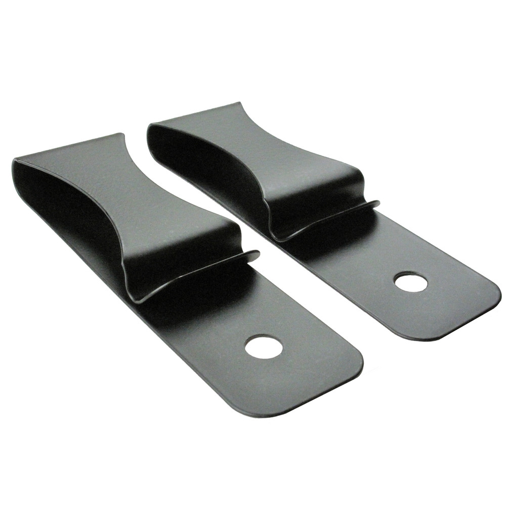 Dual Rock Solid Spring Steel Belt Clips (ComfortTuck/ProTuck)