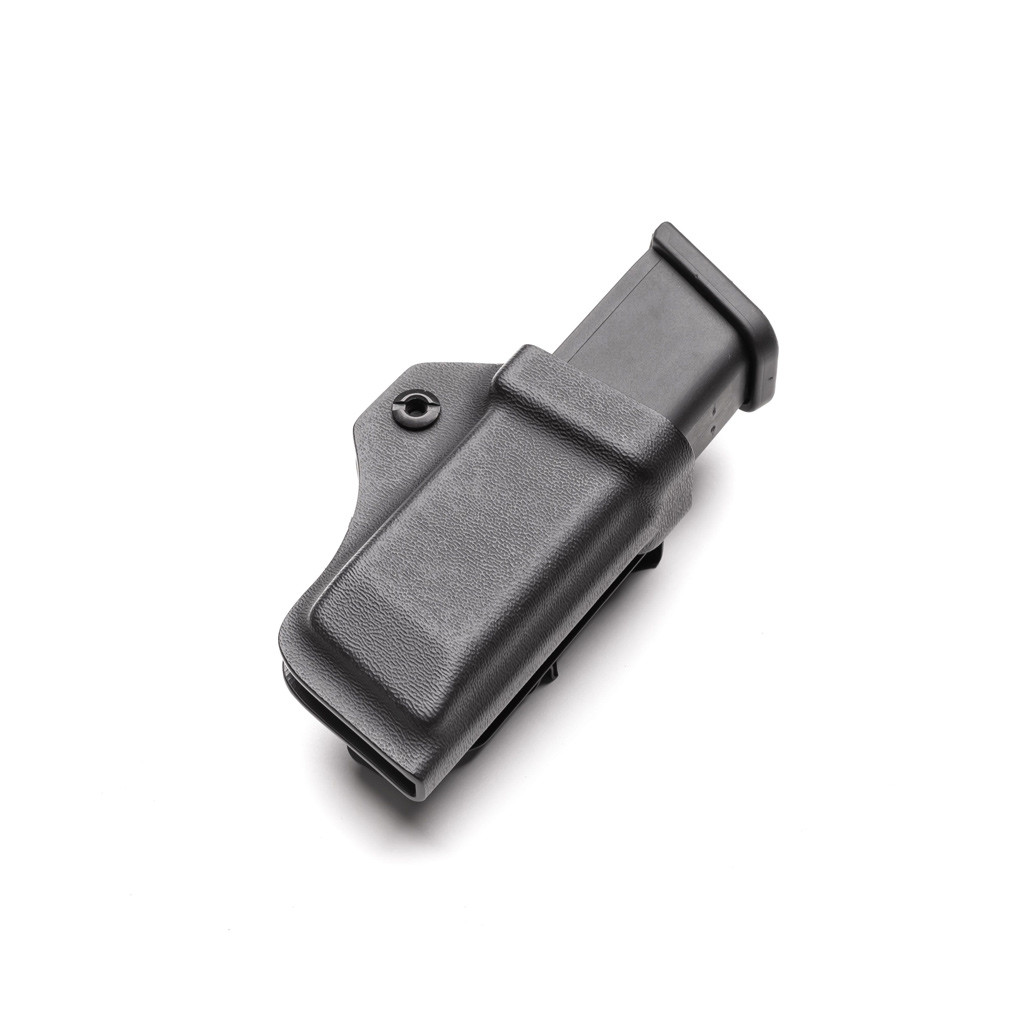 Schwarzes Doppel-Magazinetui Für Ruger LCP & S&W Bodyguard .380 - Nylon, Gürtelclip