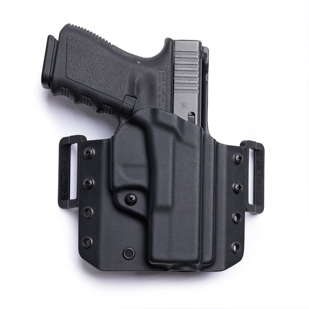 Big Horn Nylon Shoulder Holster For GLOCK 43X MOS – Right Hand, Black Concealment