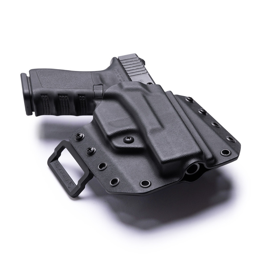 Sig Sauer P250 Compact w/ M1913 Picatinny Rail .40 cal (Square Trigger Guard) OWB Holster LightDraw™
