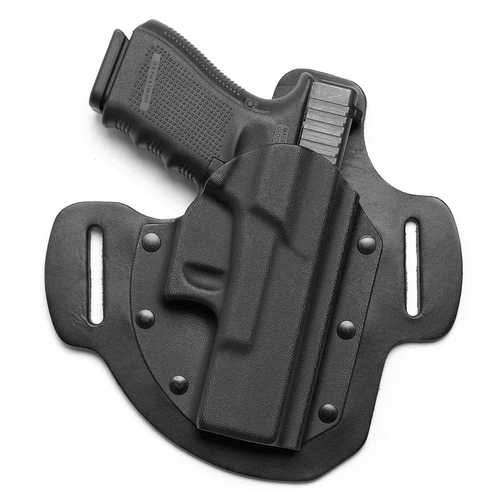 Glock 19 23 32 Leather Handmade OWB Holster - Apparel