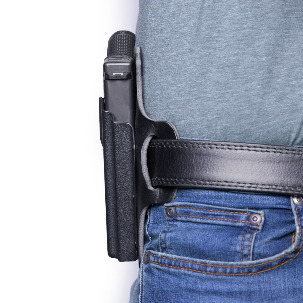 SHIELD QDLB《Quick draw leather belt》 【公式通販】