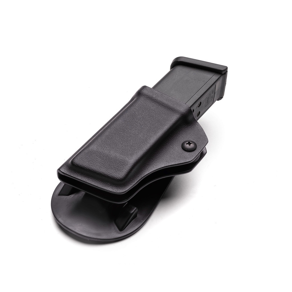 Handmade Leather Magazine Carrier For Glock 42 .380 – OWB Belt Or Pocket, New Pacifica Leather