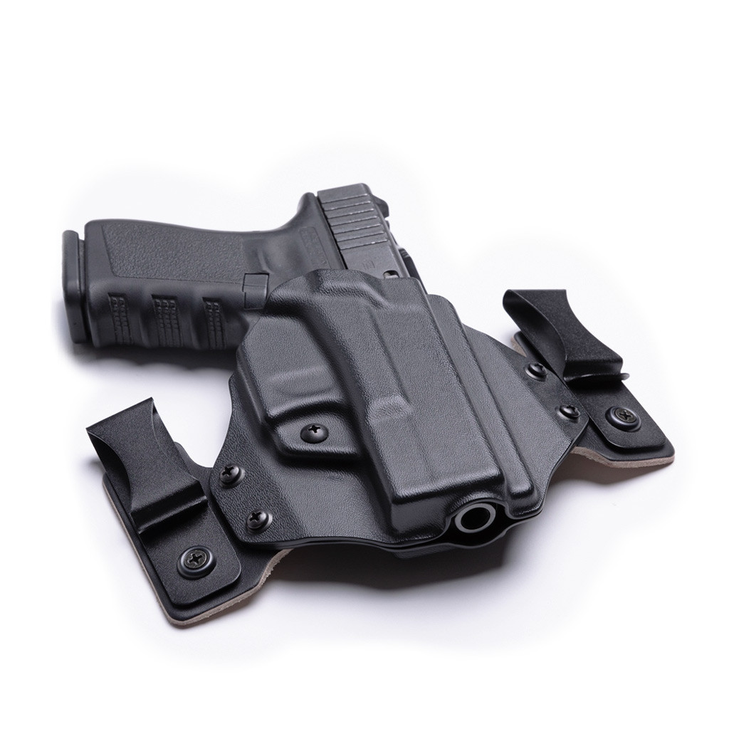 Glock 43x 9mm w/ Crimson Trace LG-443 (red laser) (Not PRO) IWB Holster ProTuck