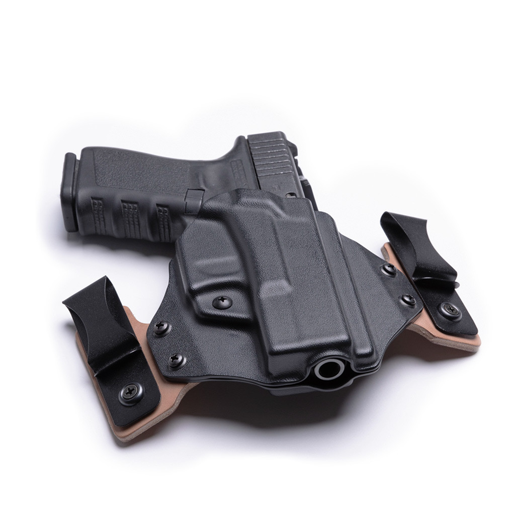 Glock 43x 9mm w/out rail w/ TLR-6 IWB Holster ProTuck®
