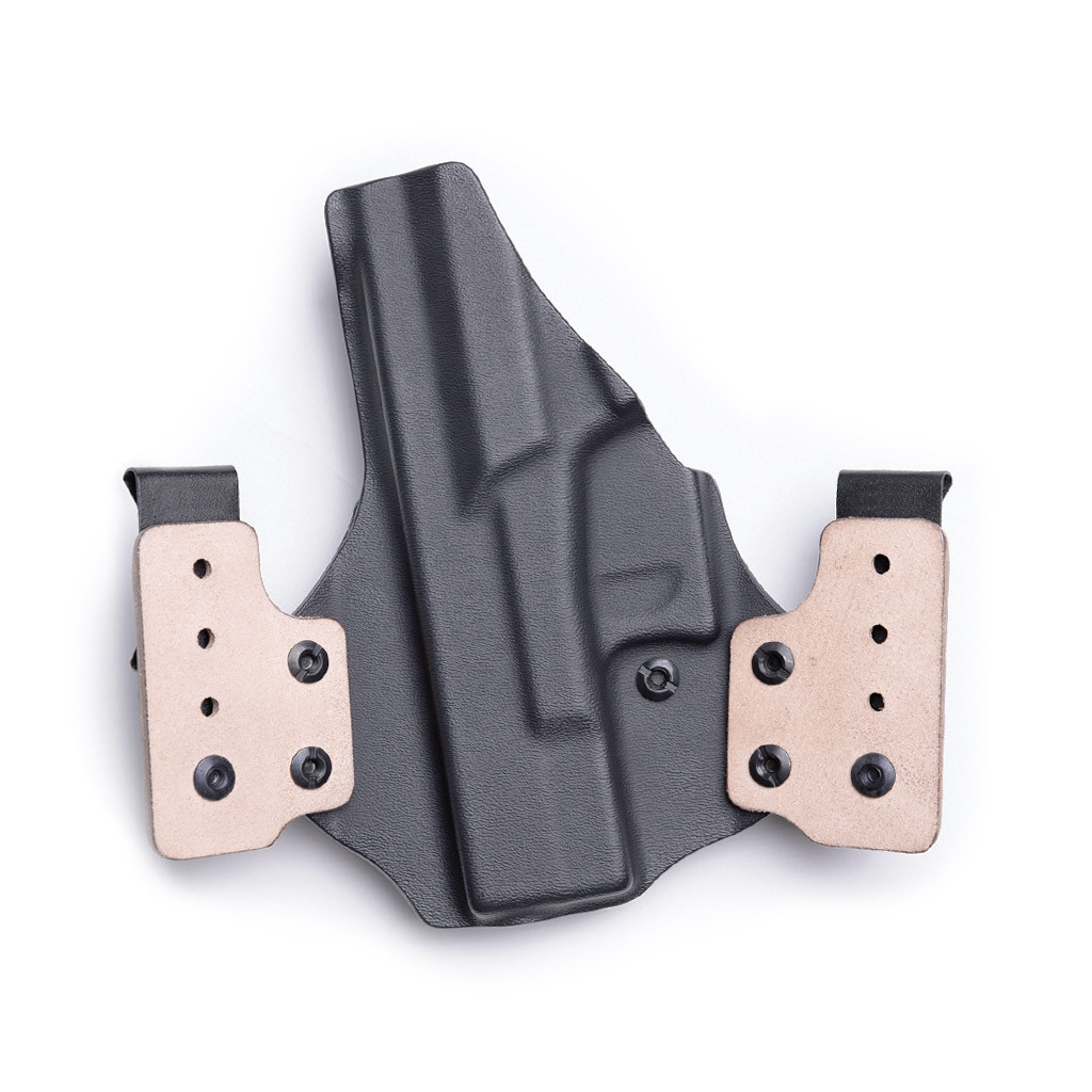 S&W M&P Shield 3.1" M2.0 9mm w/ Integrated Crimson Trace Laser (Red or Green) IWB Holster ProTuck