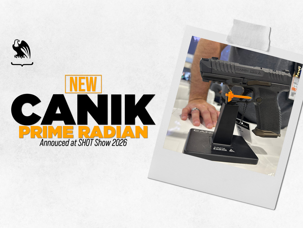 Canik Announces New Prime Radian at SHOT Show: A Small Pistol with Big Features