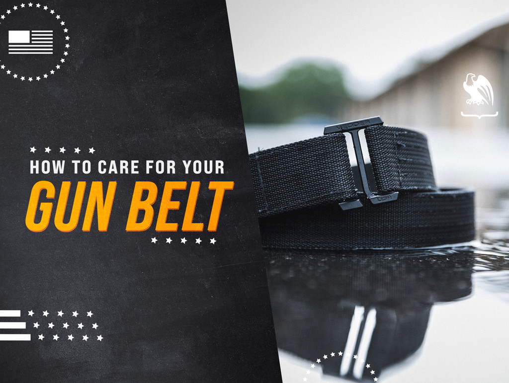 How to Care for Your Gun Belt