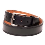 Black Leather Gun Belt