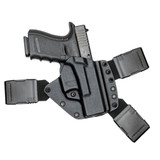 Glock 43x w/ rail w/ TLR-7 Sub EverTrek Chest Holster
