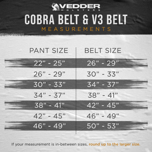 Cobra® Quick Release Gun Belt