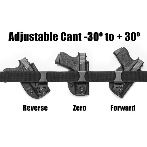 LightTuck™ Kydex IWB Gun Holster showing adjustable cant