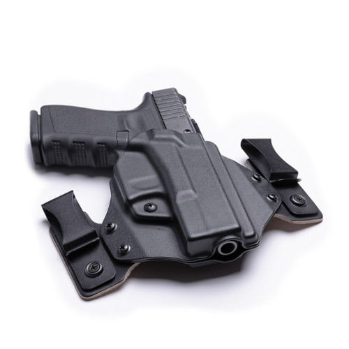 Ruger LC9 w/ LaserMax Red CenterFire Laser IWB Holster ProTuck™