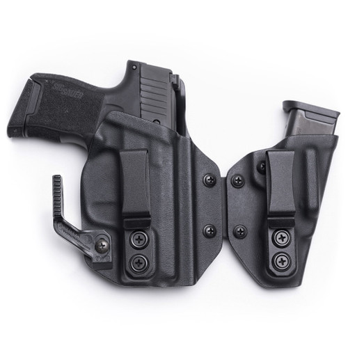S&W M&P M2.0 Compact 4" .40 cal w/out Thumb Safety IWB Holster SideTuck