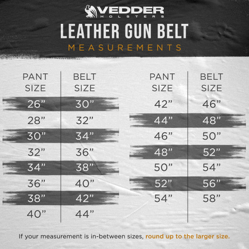 Leather Gun Belt