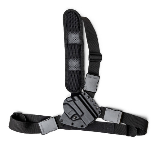 S&W M&P 4.25" 9mm w/ TLR-7 w/ Thumb Safety EverTrek Chest Holster