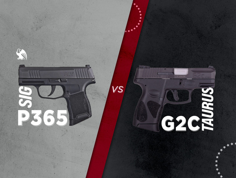Sig Sauer P365 vs Taurus G2C: Which is the Better CCW?