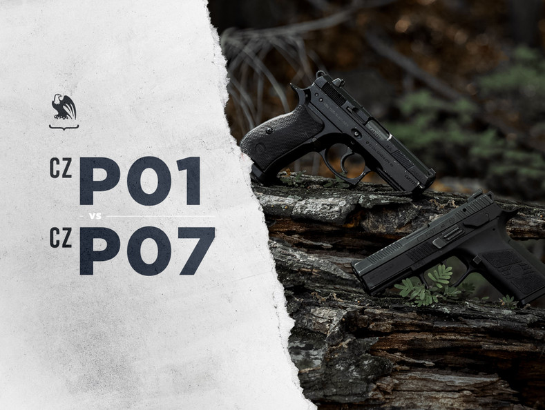 What’s the Difference Between the CZ P07 vs P01?