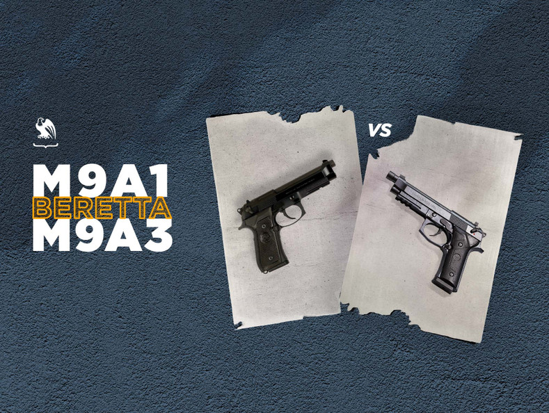 Beretta M9A1 vs M9A3: Side by Side Comparison