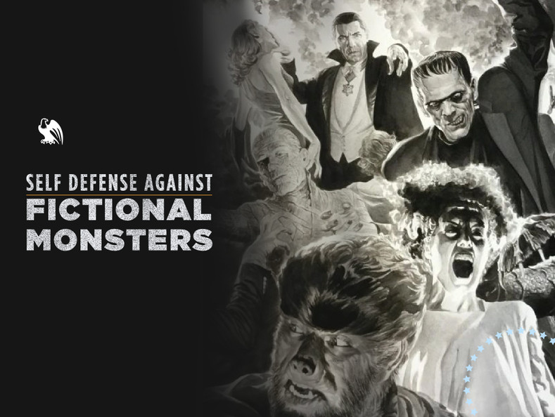 Zombies, Werewolves, and Goblins – Oh My! A Guide to Movie Monster Self-defense